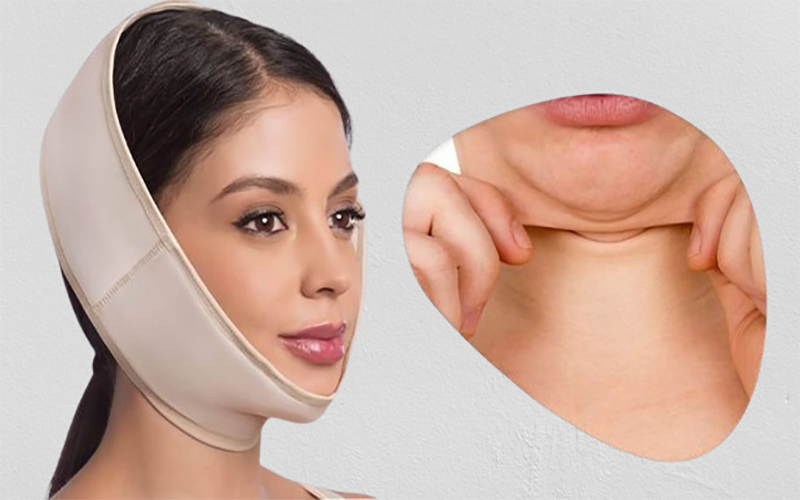 نحوه خوابیدن بعد از ساکشن غبغب